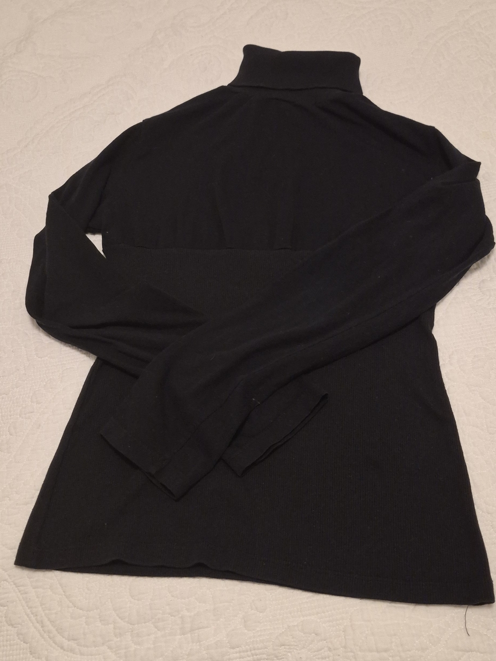 Classic Black Turtleneck Sweater